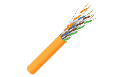 Кабель UTP CAT6 4P 23AWG LSZH Or 305m Pull Box